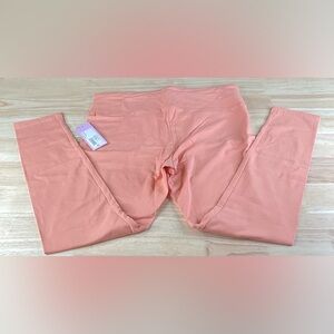 Peach Colored Leggings XL
